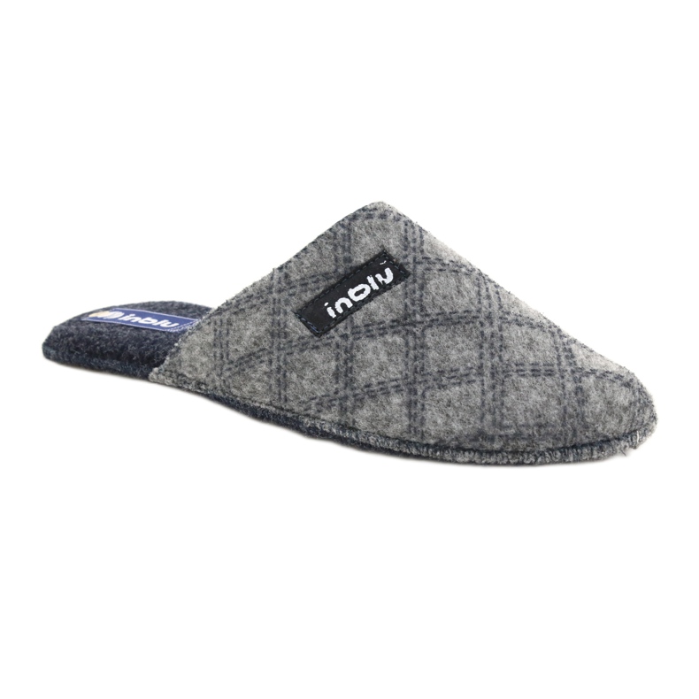 Befado Chaussures homme Inblu 155M009 bleu gris 1