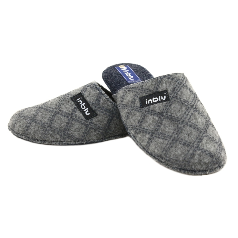 Befado Chaussures homme Inblu 155M009 bleu gris 4