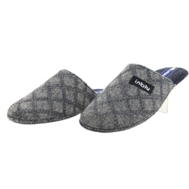 Befado Chaussures homme Inblu 155M009 bleu gris 2