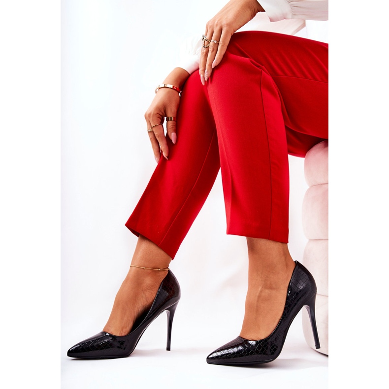 Épingles à motif serpent noir Tissiria 2