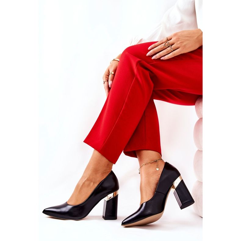 Lewski Shoes Escarpins Cuir Lewski 3117 Noir 2