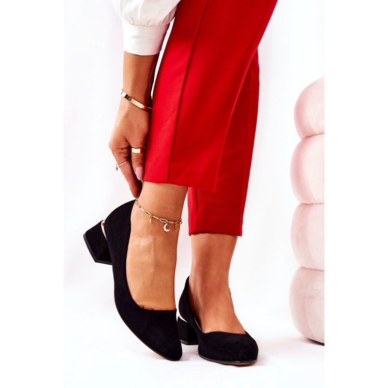 Lewski Shoes Escarpins Daim Lewski 3118 Noir 1