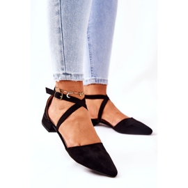 WS1 Escarpins À Talons Bas Noir Giovanna le noir 1