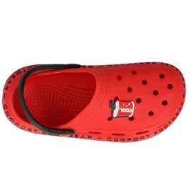 Chaussons mousse enfant Befado - rouge 159Y102 2