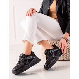 Evento Baskets de sport confortables le noir 2 Evento Baskets de sport confortables le noir 2