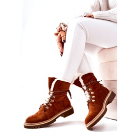 Bottes chaudes Nelby camel brun 4