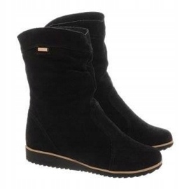 Olivier Bottines en cuir Emi Noir 2