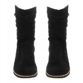 Olivier Bottines en cuir Emi Noir le noir 4