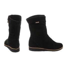 Olivier Bottines en cuir Emi Noir 5