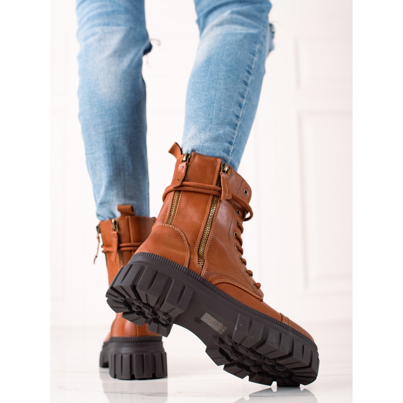 Diamantique Travailleurs avec curseurs décoratifs brun 1