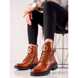 Diamantique Travailleurs élégants avec ornement brun 1