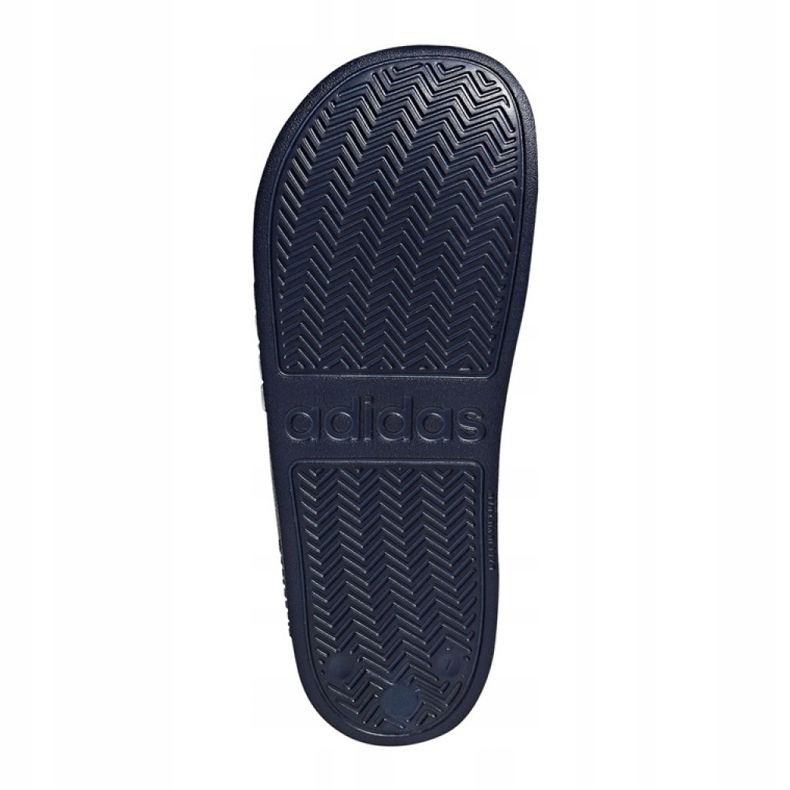 Chaussons Adidas Adilette Shower AQ1703 blanc bleu marine 4