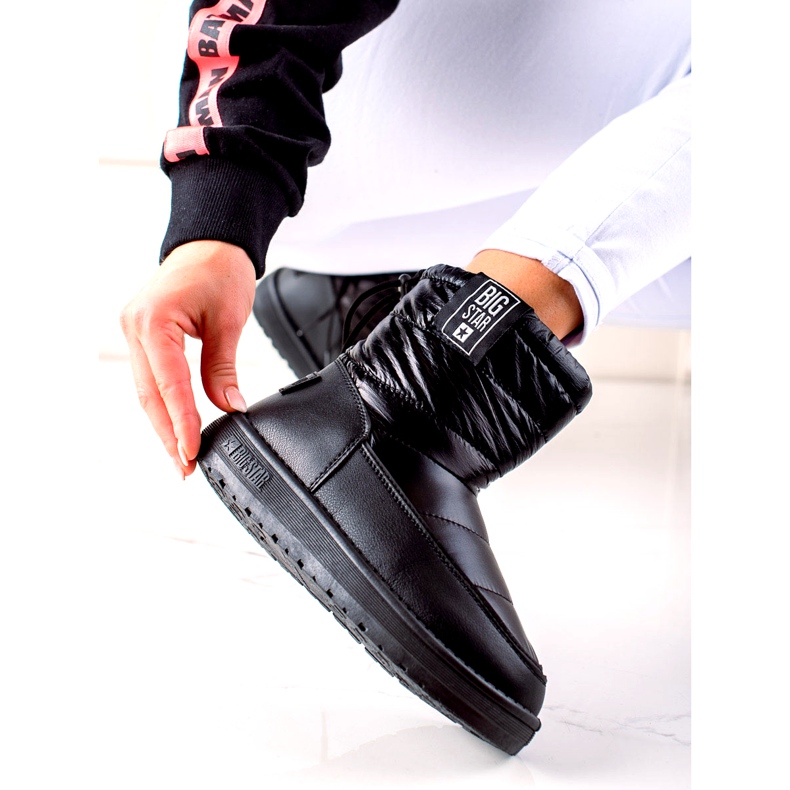 Bottes de neige pour femmes Big Star II274120 Noir 1