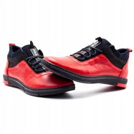 Polbut Bottes d'hiver pour hommes rouges K27F 5