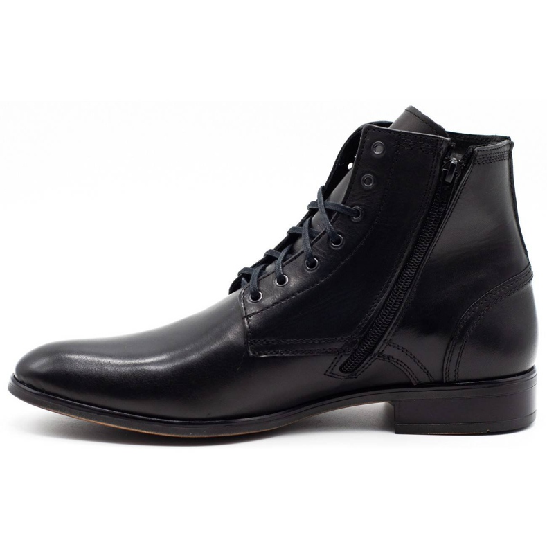 Olivier Bottines Chelsea d'hiver 287 Noir le noir 1