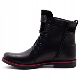 Olivier Chaussures d'hiver pour hommes 237 noir le noir 1