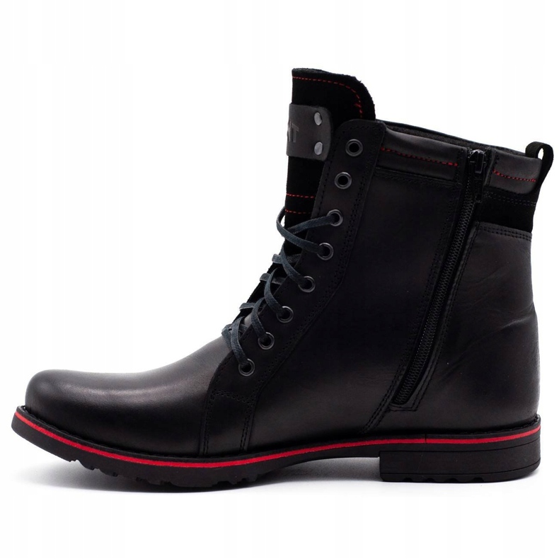 Olivier Chaussures d'hiver pour hommes 237 noir 1