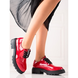 La.Fi Chaussures de mode à lacets rouge 1 La.Fi Chaussures de mode à lacets rouge 1