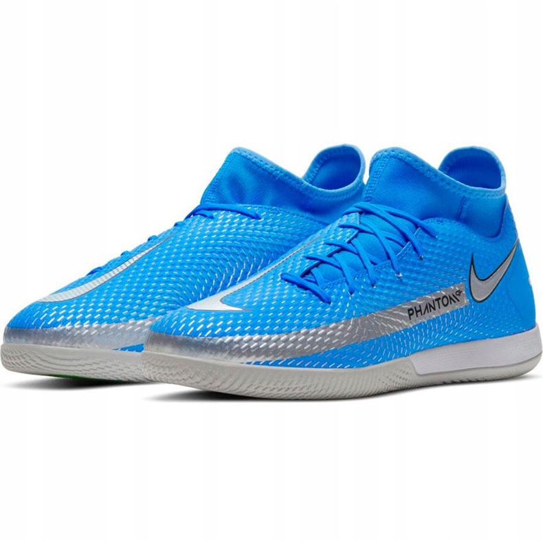 Chaussure de football Nike Phantom Gt Academy Df Ic M CW6668 400 bleu 3 Chaussure de football Nike Phantom Gt Academy Df Ic M CW6668 400 bleu 3