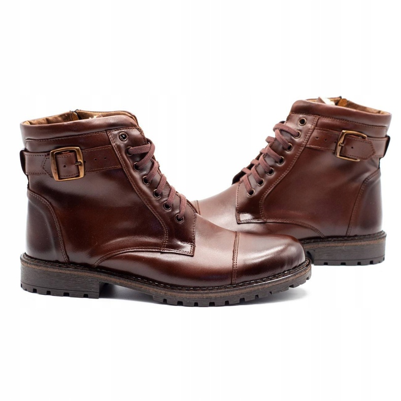 Olivier Bottes de neige homme 910MP marron foncé brun 3