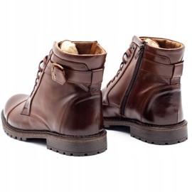 Olivier Bottes de neige homme 910MP marron foncé brun 5