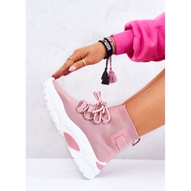 Chaussettes Sport Femme Rose KeSports 2