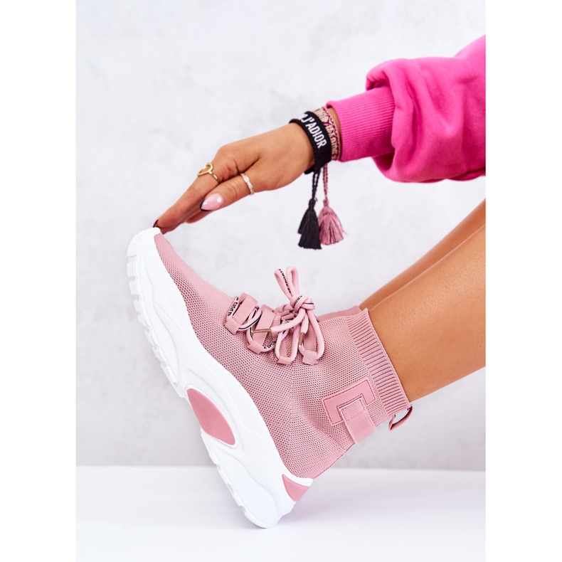 Chaussettes Sport Femme Rose KeSports 2