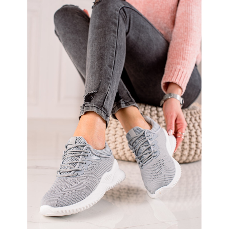 TRENDI Chaussures de sport Baskets gris 1 TRENDI Chaussures de sport Baskets gris 1