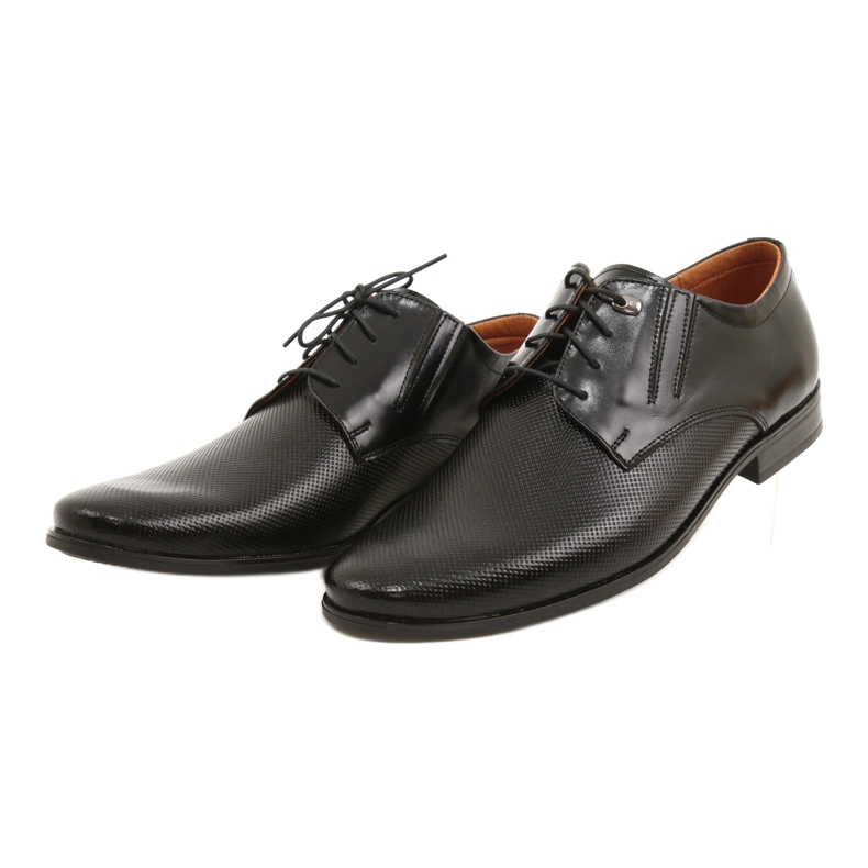 Olivier Chaussures habillées en cuir 483 noir 3