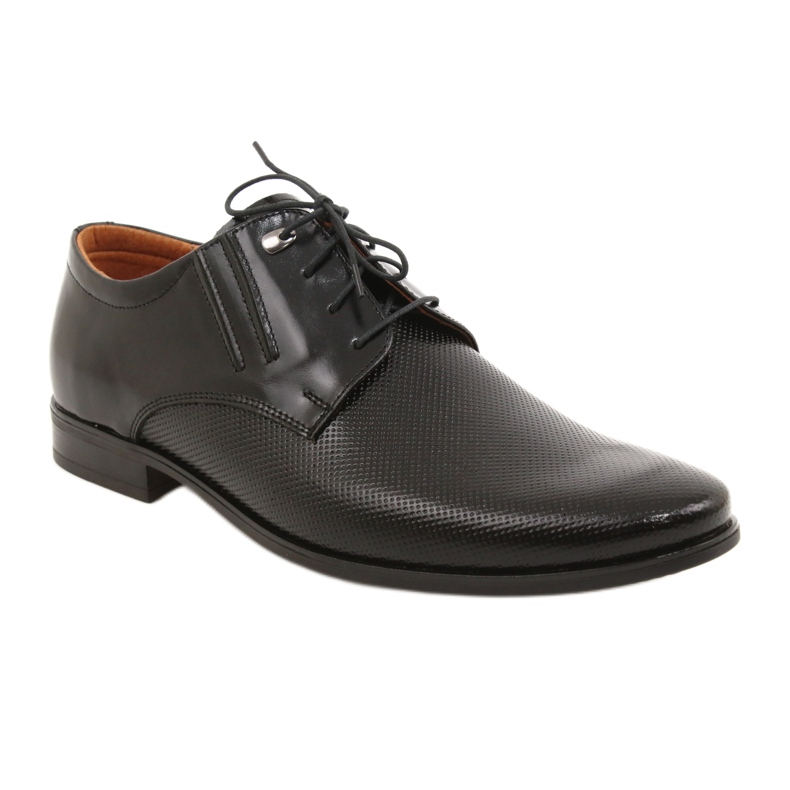 Olivier Chaussures habillées en cuir 483 noir le noir 1