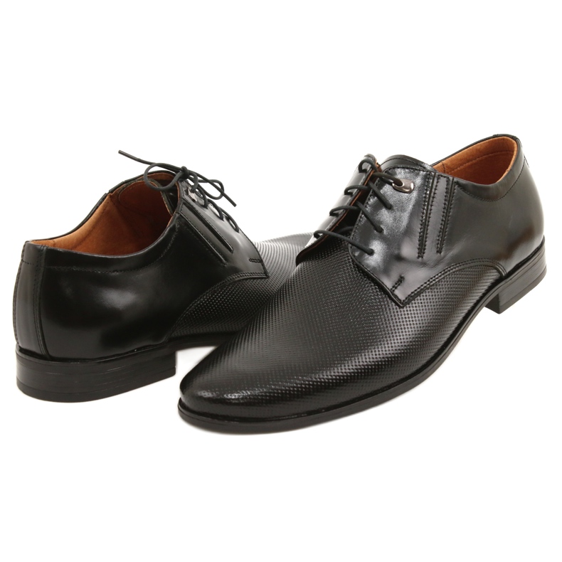 Olivier Chaussures habillées en cuir 483 noir 4