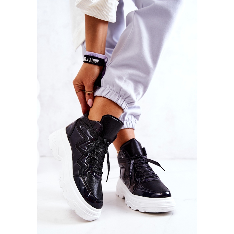 PS1 Chaussures de sport isolées Joenne noires 2