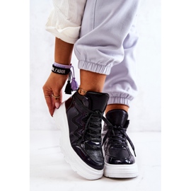 PS1 Chaussures de sport isolées Joenne noires 1