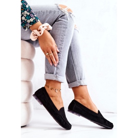 Mocassins Daim Sergio Leone MK722 Noir le noir 4