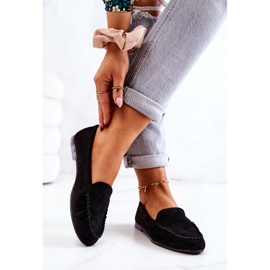 Mocassins Daim Sergio Leone MK722 Noir le noir 3
