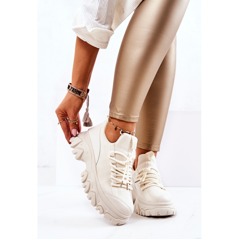 PS1 Chaussures de sport femme Baskets Beige clair Miles 1 PS1 Chaussures de sport femme Baskets Beige clair Miles 1