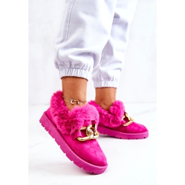PS1 Chaussons Chaine Or Femme Fuchsia Ardrums rose 5