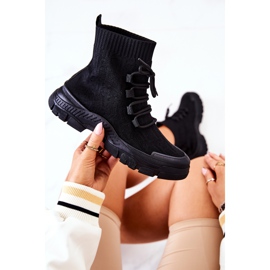 FM1 Chaussettes de sport Kimberly noires 1