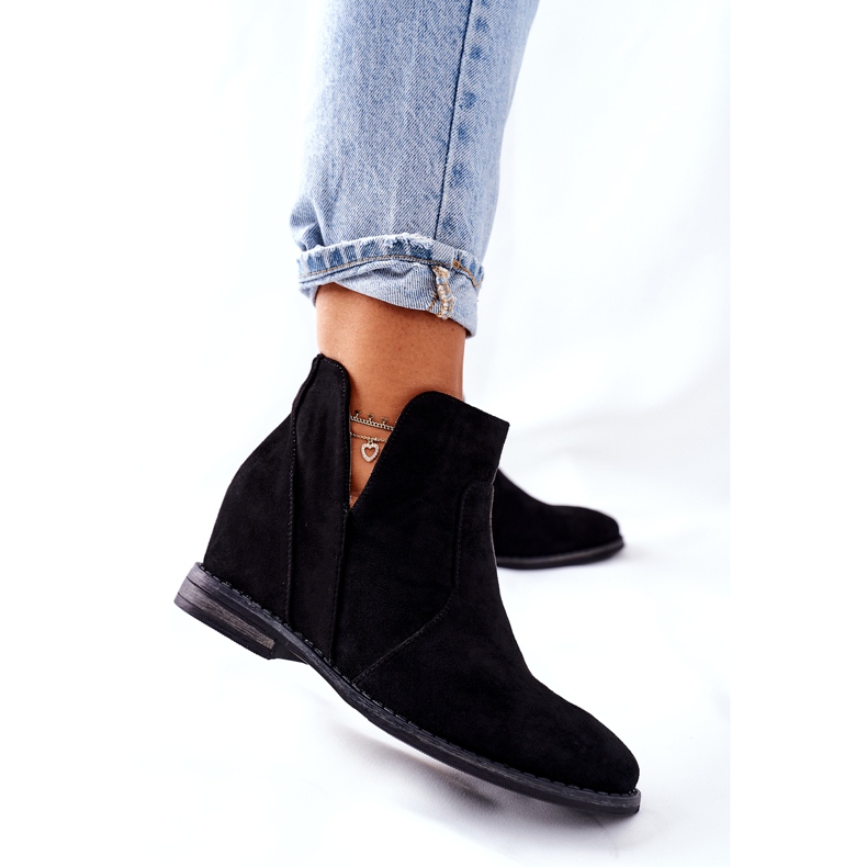 Bottines Femme On Wedge S.Barski Joiva Noir le noir 3