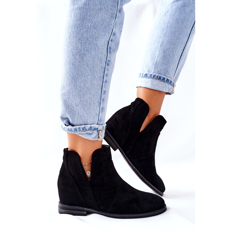 Bottines Femme On Wedge S.Barski Joiva Noir le noir 2