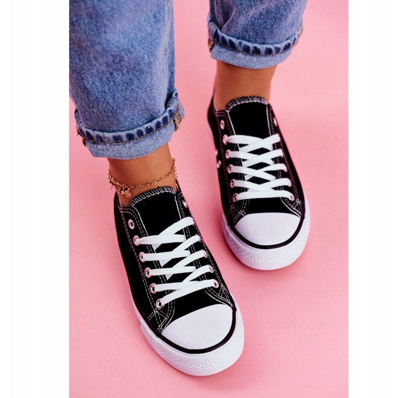 PS1 Baskets noires Omerta avec semelle blanche le noir 3