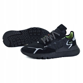 Chaussures Adidas Nite Jogger M EE5884 le noir argent 1 Chaussures Adidas Nite Jogger M EE5884 le noir argent 1