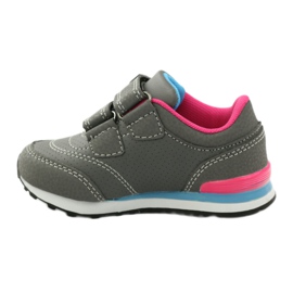 American Club Semelle de sport ADI en cuir American D1 sz bleu rose gris 2