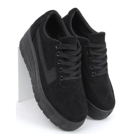 Valens Baskets compensées noires le noir 5
