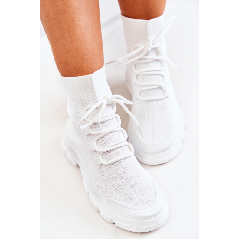 FM1 Chaussettes de sport blanches Kimberly 1