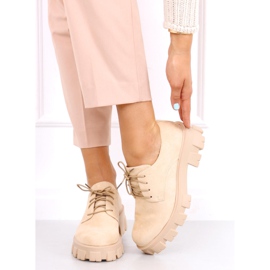 Chaussures sur semelle épaisse Apoll Beige 1