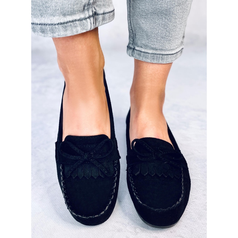 Mocassins Quest noirs pour femmes le noir 1