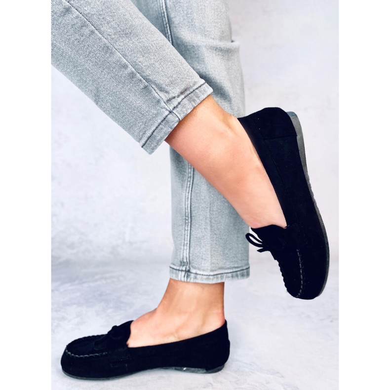 Mocassins Quest noirs pour femmes 2