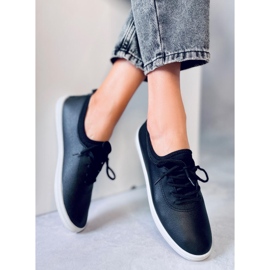 Baskets femme Reki noires le noir 1 Baskets femme Reki noires le noir 1