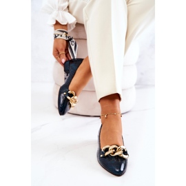 PA2 Escarpins Cuir Laqué Serpent Vert Elissabeth le noir 1